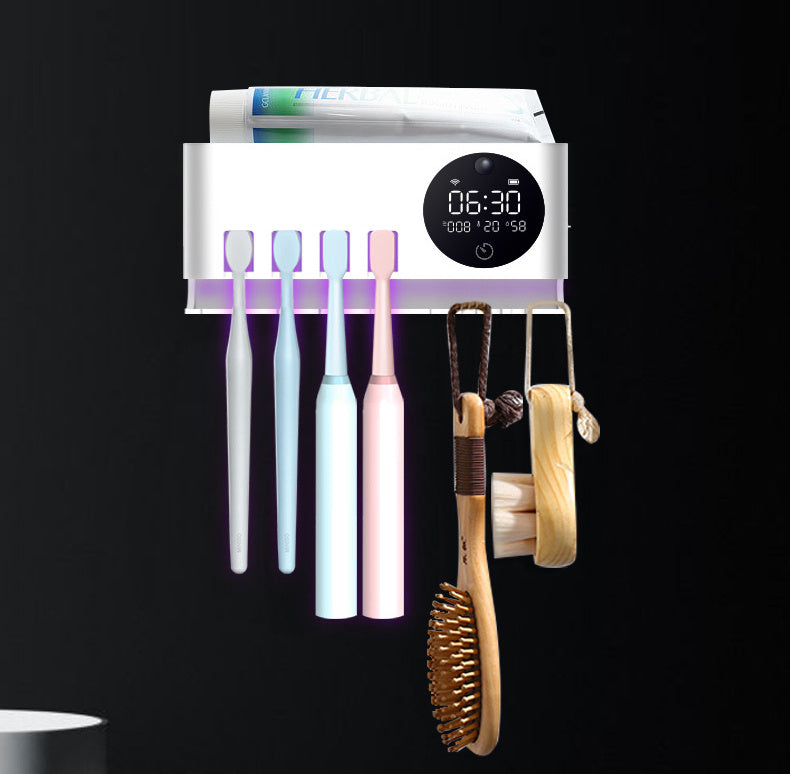 Ultraviolet Toothbrush Sterilizer Smart Toothbrush Holder Rack by null